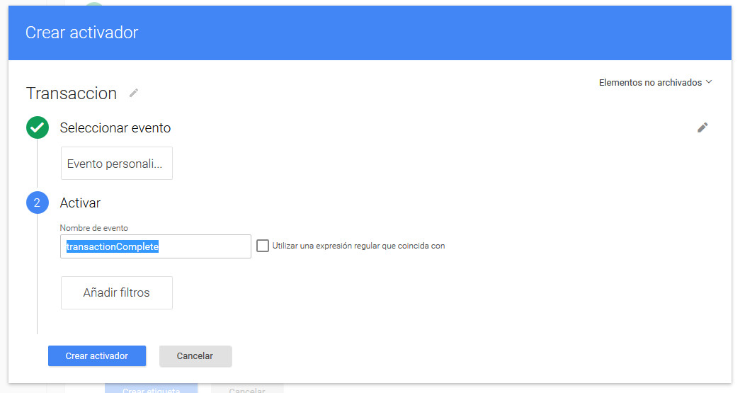 Google Tag Manager Prestashop Activador Personalizado