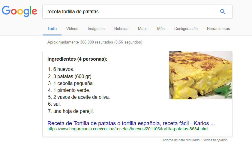 snippet-google-tortilla