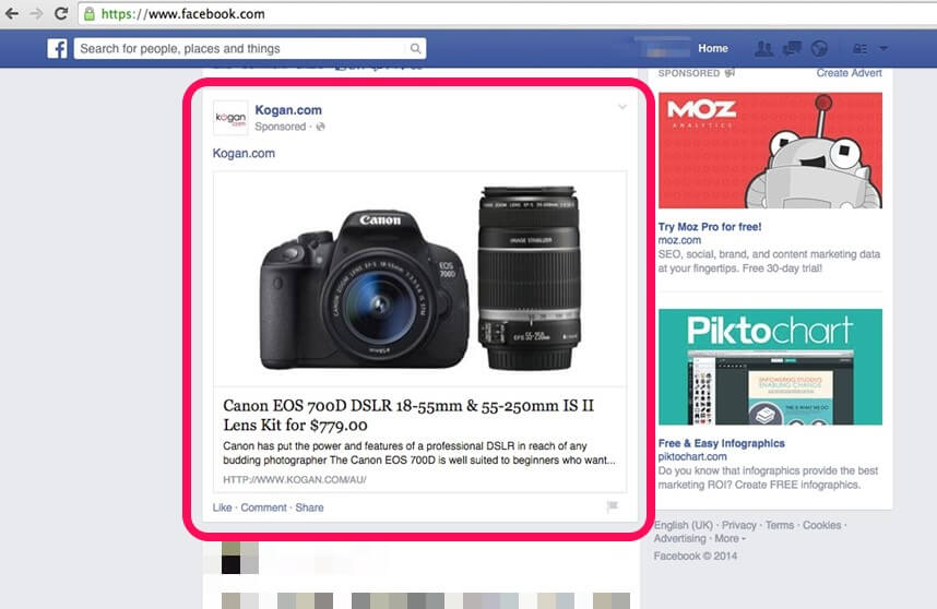 facebook ads remarketing